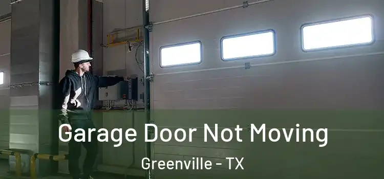  Garage Door Not Moving Greenville - TX