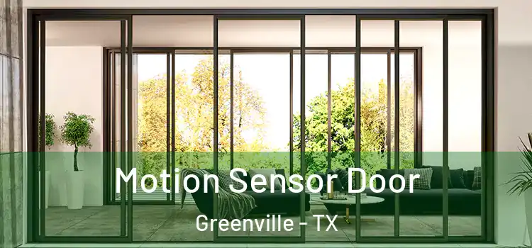 Motion Sensor Door Greenville - TX
